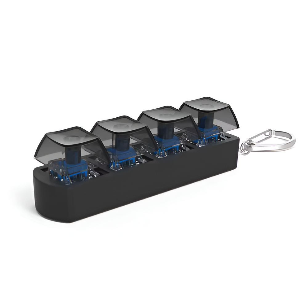 Llavero Fidget Mecánico – Clicker Antiestrés